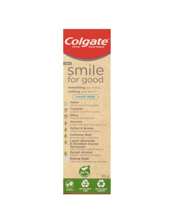 colgate deep clean whitening with baking soda ingredients