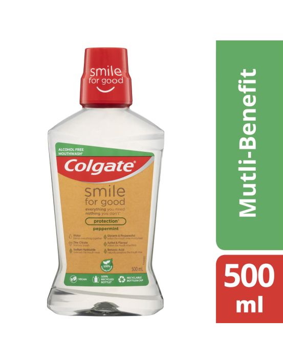 colgate smile for good mouthwash