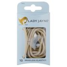 Lady Jayne Blonde Snagless Thick Elastics 10 Pack