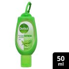 Dettol Healthy Touch Liquid Antibacterial Instant Hand Sanitiser Refresh Green Clip 50mL