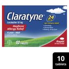 Claratyne Allergy Hayfever Relief Antihistamine Tablets 10 Pack