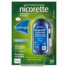 Nicorette Quit Smoking Regular Strength Cooldrops Nicotine Lozenge Icy Mint 20 Pack