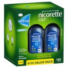 Nicorette Quit Smoking Extra Strength Cooldrops Nicotine Lozenge Icy Mint 8 x 20 Pack