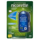 Nicorette Quit Smoking Extra Strength Cooldrops Nicotine Lozenge Icy Mint 20 Pack