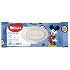 Huggies Thick Baby Wipes Coconut Oil 80 Pack