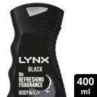 Lynx For Men Shower Gel Black 400ml