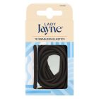 Lady Jayne Brown Snagless Thick Elastics 10 Pack