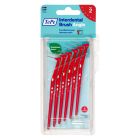 TePe Angle Interdental Brush Size 2 Red 0.5mm 6 Pack