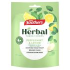 Soothers Herbal Peppermint & Lemon Lozenges 20