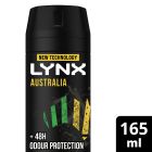 Lynx Deodorant Body Spray Australia 165 ml