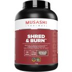 Musashi Shred & Burn Protein Powder Chocolate Milkshake 2kg