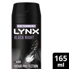 Lynx Deodorant Body Spray Black Night 165 ml