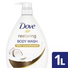 Dove Restoring Body Wash With Coconut & Almond Oils 1 L