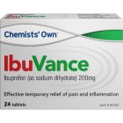 Chemists' Own IbuVance 200mg 24 Tablets