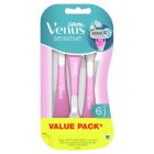 Gillette Venus Sensitive Disposable Razor 5+1 Pack