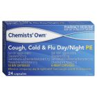 Chemists' Own Cough Cold & Flu Day/ Night PE 24 Tablets