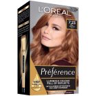 L'Oréal Paris Préférence Permanent Hair Colour - 7.23 Bali (Dark Rose Gold)