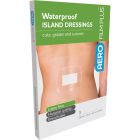 Aerofilm Plus Waterproof Island Dressing 10X12Cm 3Pk