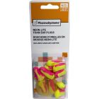 Pharma Systems Ear Plugs Neon Colour Foam 12 Pack