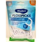 Wisdom Floss Picks 50 Pack