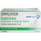 ApoHealth Cetirizine HCL 10mg 70 Tablets 