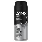 Lynx Antiperspirant Deodorant Black 165ml