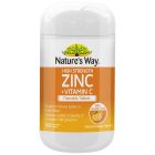 Nature's Way Zinc + Vitamin C 60 Tablets