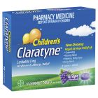 Claratyne Children's Allergy & Hayfever Relief Antihistamine Grape Flavour Chewable Tablets 10 Pack