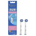 Oral B Sensitive Clean Replacement Brush Heads 2 Pack