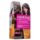 L'Oréal Paris Casting Crème Gloss Semi-Permanent Hair Colour  412 Iced Cocoa (Ammonia Free)