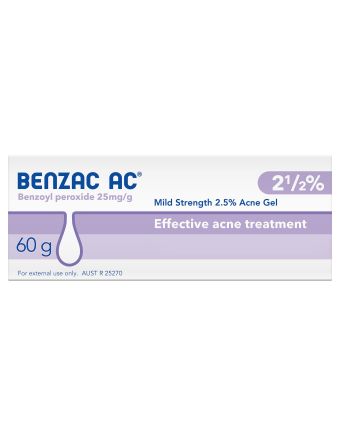 Benzac AC Acne Gel 2.5% 60g