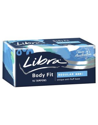 Libra Body Fit Regular Tampons 16 Pack