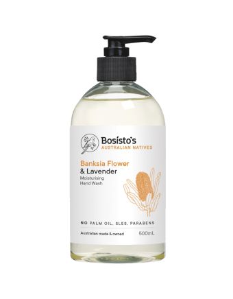 Bosisto's Banksia Flower & Lavender Hand Wash 500mL