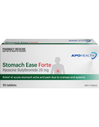 ApoHealth Stomach Ease Forte 20mg 10 Tablets