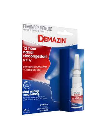 Demazin 12 Hour Nasal Decongestant Spray 20mL