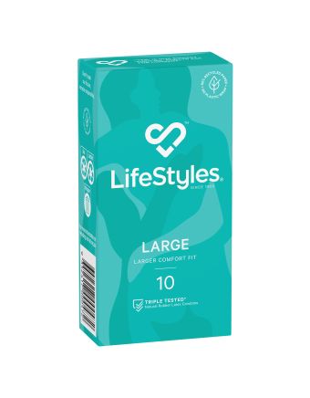 Lifestyles Large Condoms 10 Pack