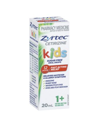 Zyrtec Kids Allergy & Hayfever Oral Drops 20mL