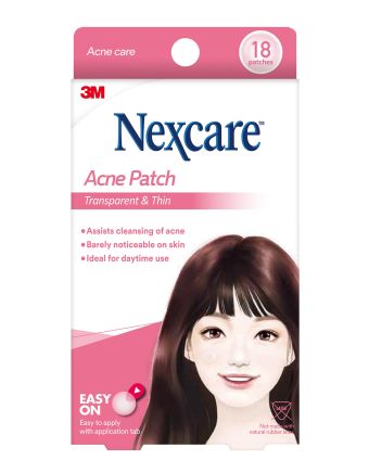 Nexcare Acne Patch Transparent & Thin 18 Pack