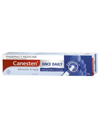 Canesten Once Daily Antifungal Athletes Foot Cream with Applicator 15g