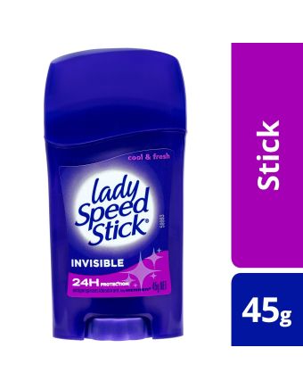 Mennen Lady Speed Stick, Women's Antiperspirant Deodorant, 45g, Invisible Cool and Fresh Roll On, 24Hr Protection