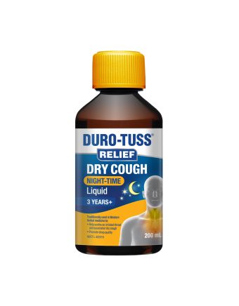 Durotuss Relief Dry Night Cough Liquid 200ml