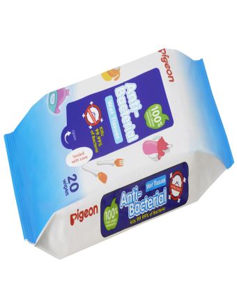 Pigeon Anti Bacterial Wipes 20