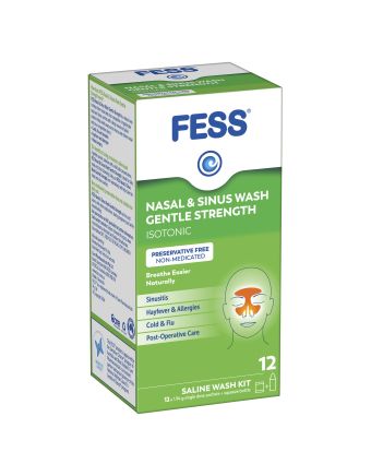 Fess Nasal & Sinus Wash Gentle Strength Kit