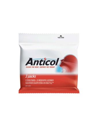 Anticol Throat Lozenges 3 x 10 Multipack