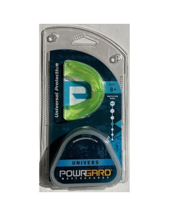 PowrGard Univers Protection for Most Mouth and Sports 8 Years Old to Adult Green