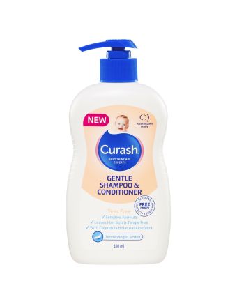 Curash Gentle Shampoo & Conditioner 400mL