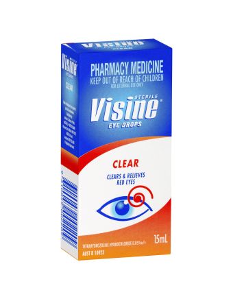 Visine Clear Eye Drops 15mL