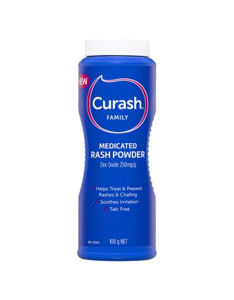 Curash Family Medicated Rash Powder 100g