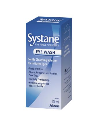 Systane Eye Wash Solution 120mL