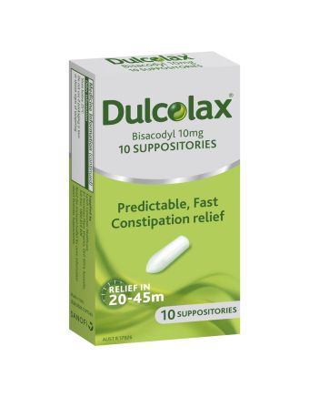 Dulcolax Suppositories 10 Pack